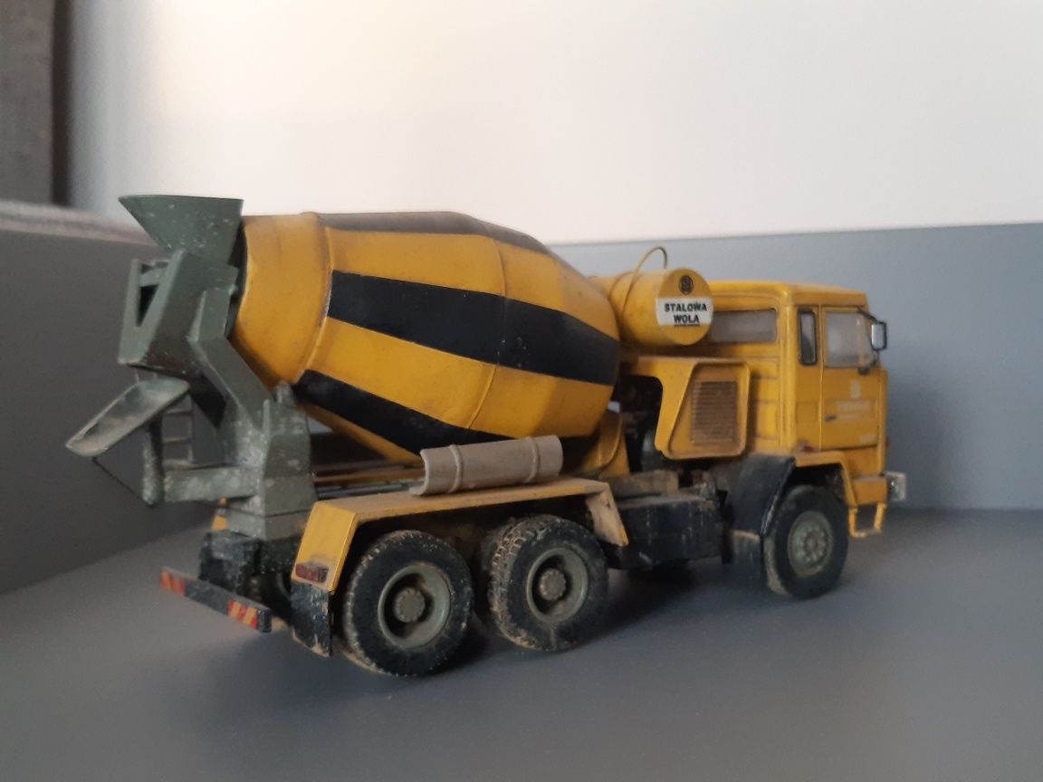 Jelcz 640 model betoniarka stetter kultowe ciężarówki z epoki prl