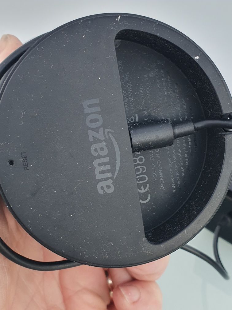 Głośnik multimedialny Amazon Echo ze sterowaniem głosem Alexa - czarny