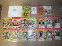 Книги-журнали:Різні про кулінарію і приготування їжі.