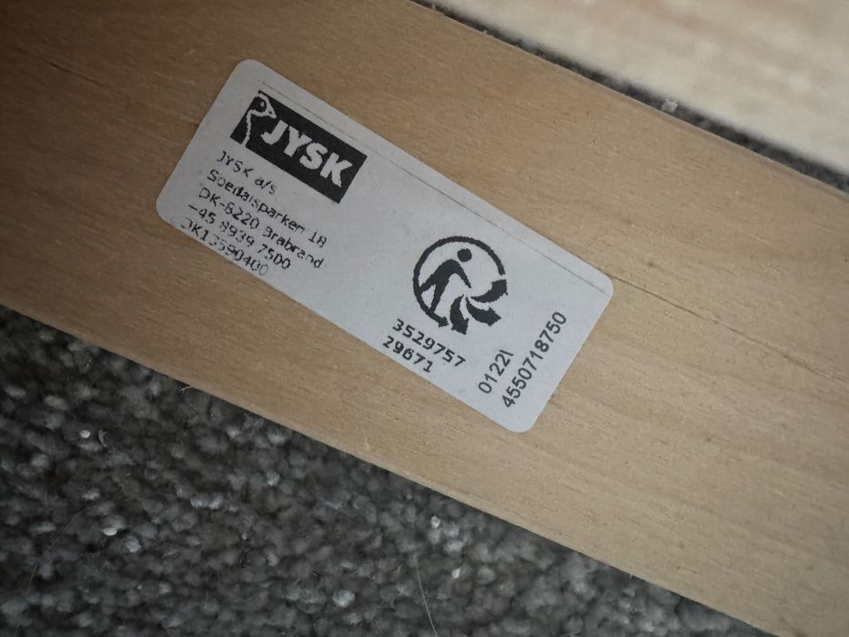 Stelaż pod materac do łóżka JYSK 140x200