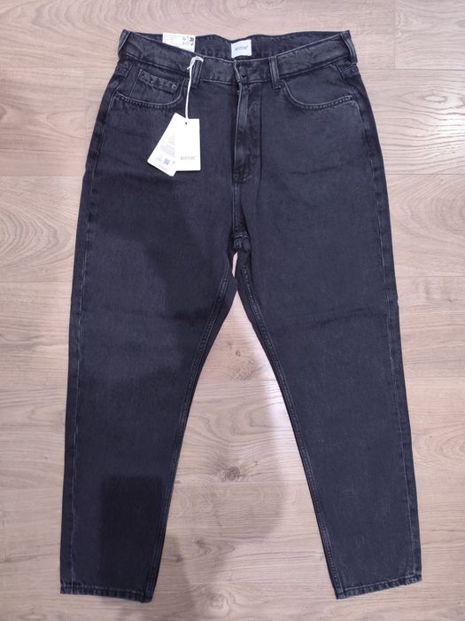 Spodnie jeansy MUSTANG Brooks Relaxed Slim grafitowe męskie 32/32