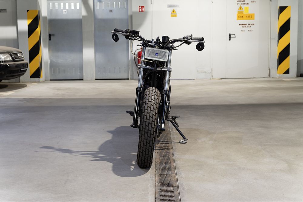 Yamaha TW 125 Custom, Scrambler, Cafe Racer, 125cc