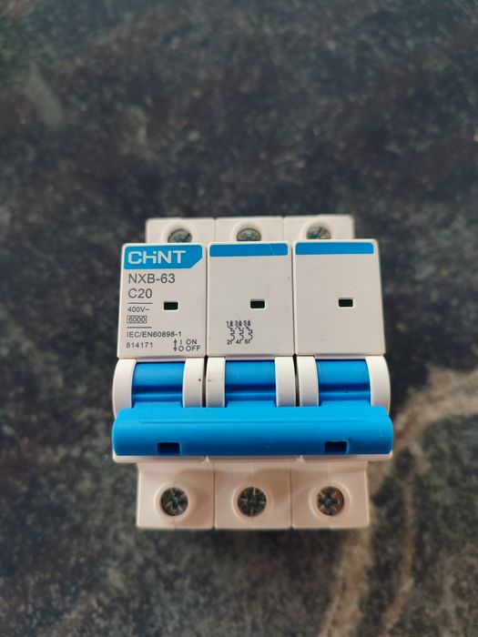 Автомат трёхфазный переделка