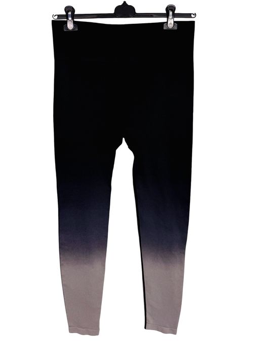 Sportowe legginsy ombre czarno-szare 42/44 XL/XXL
