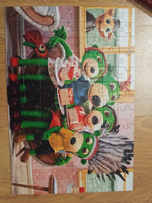 Puzzle trefl "trefliki"