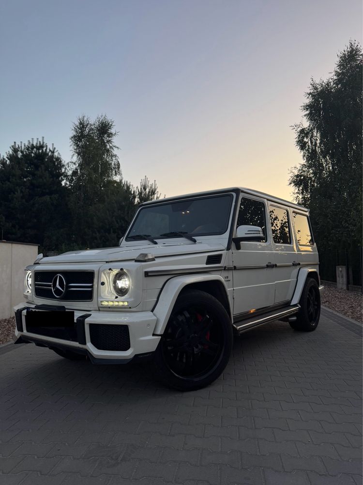 Auto do ślubu uroczystość g klasa amg g63