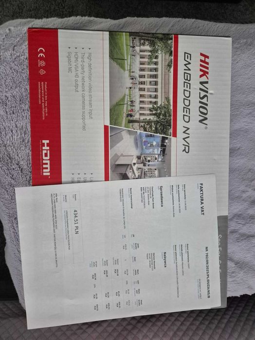 Rejestrator Hikvision 8 kanałów do 12Mpx DS-7608NXI-K1