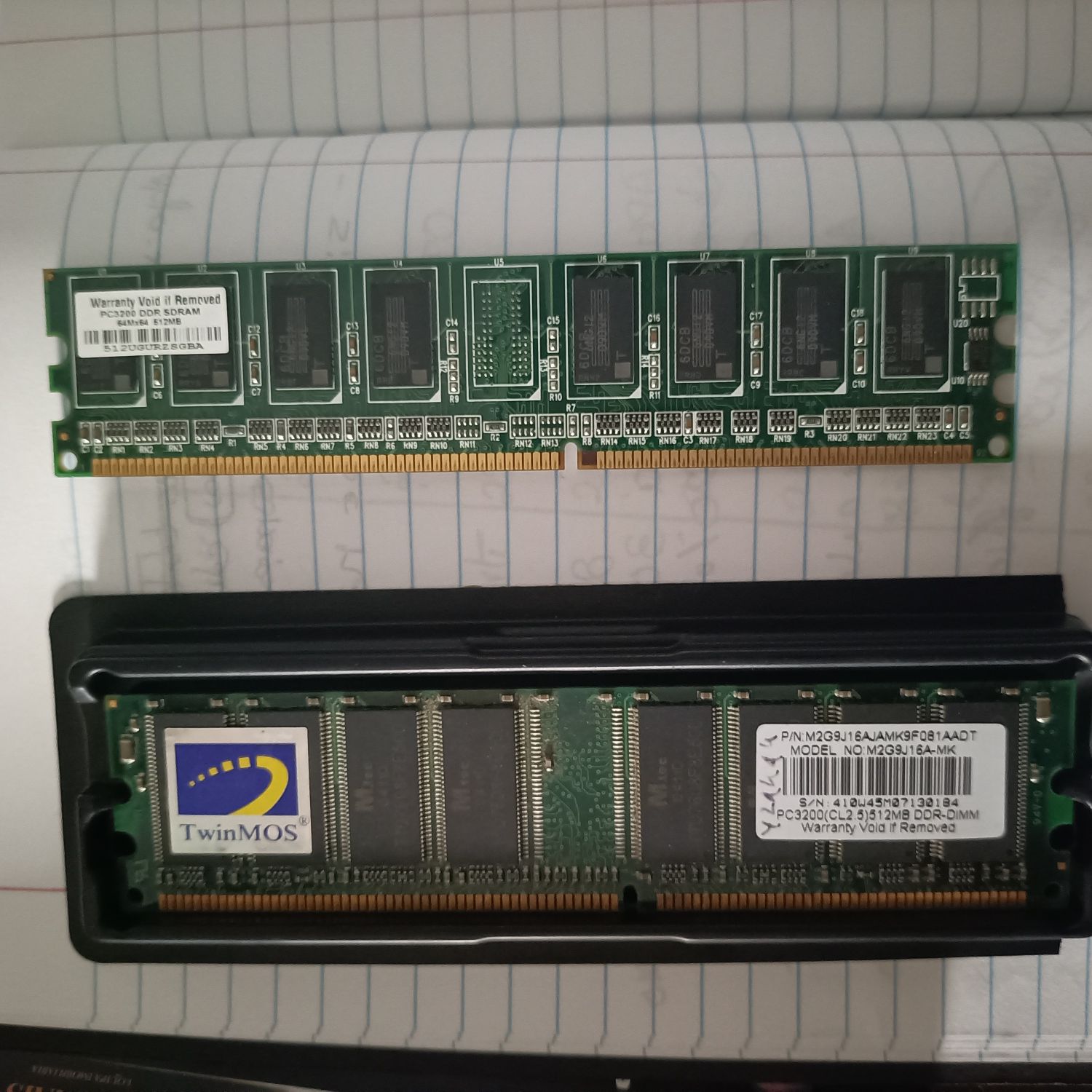 Memória DDR 512MB