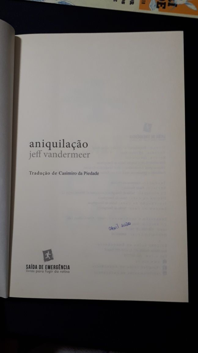 Aniquilação, Jeff Vandermeer