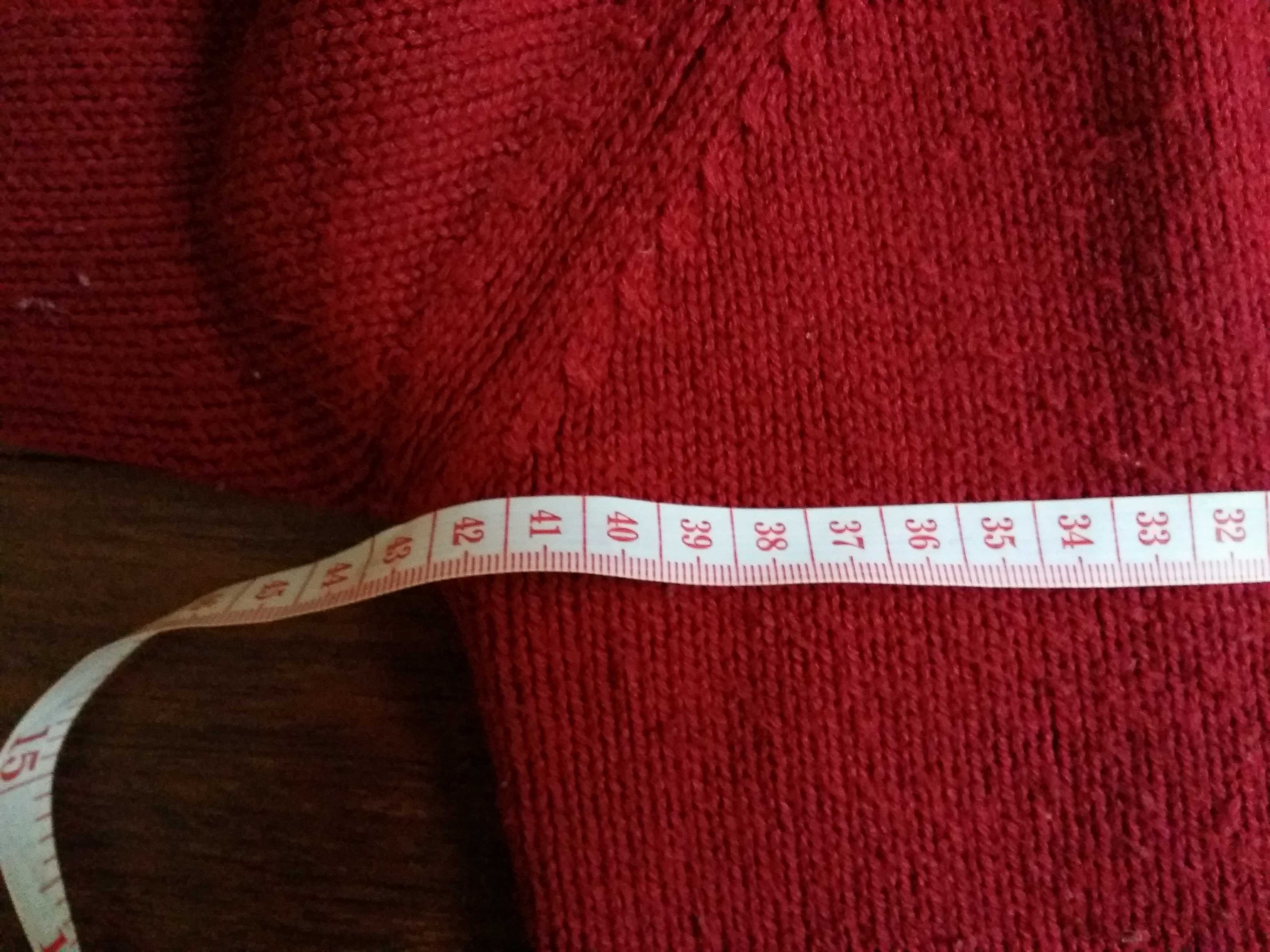 Sweter sweterek bordowy s 36