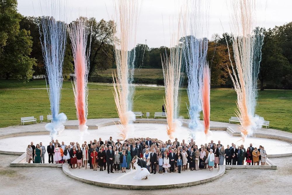 Kolorowe dymy, Miny dymne, kolorowe wystrzały, atrakcje weselne