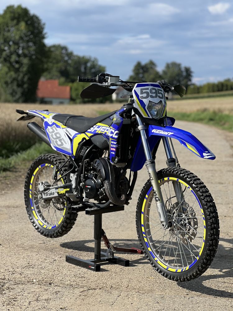 Sherco se sm 50 enduro nie, rieju, derbi yamaha beta