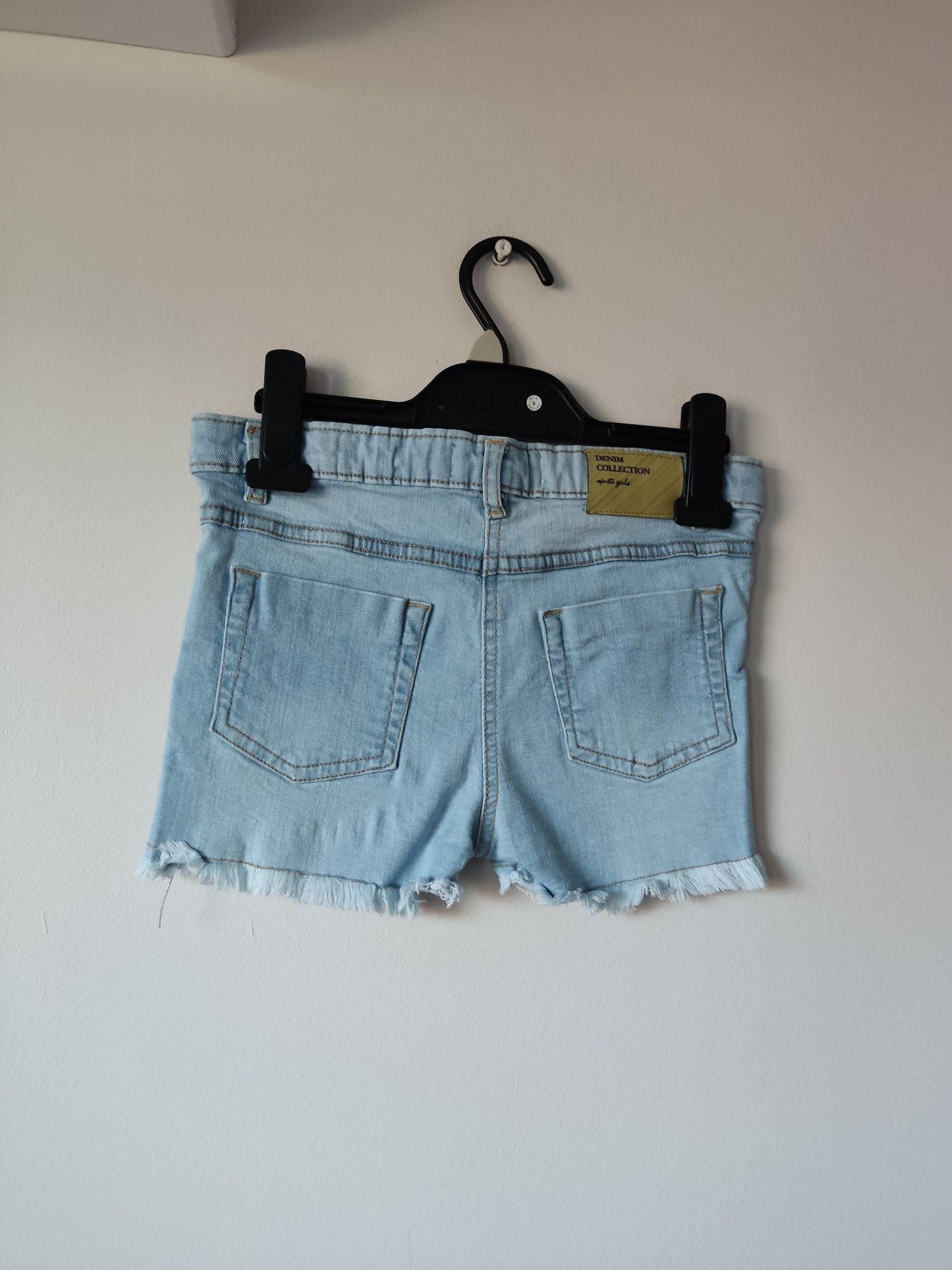 Spodenki krótkie, szorty, jeans Minoti,r.128/134
