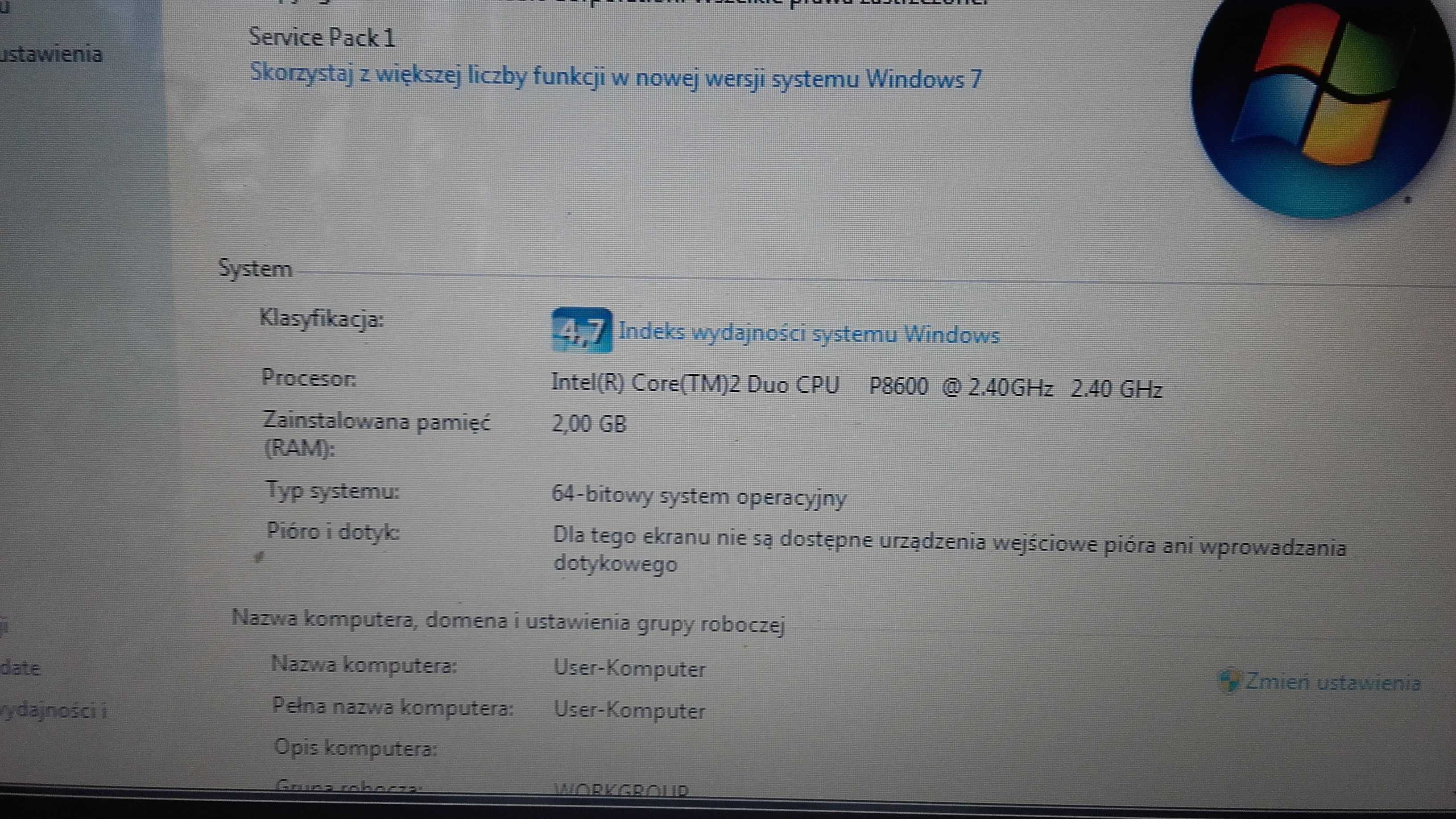 notebook Asus do sprzedania