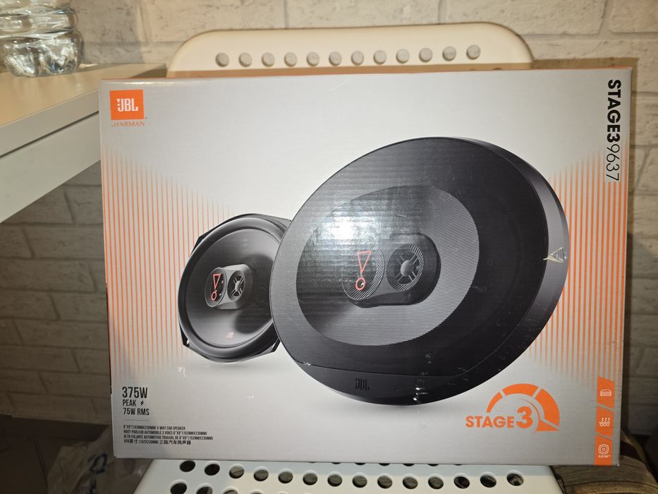 JBL Stage3 9637 Głośniki samochodowe 6x9 '' Max Power 375W