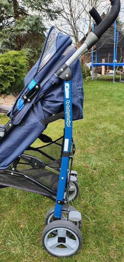 Wózek spacerówka Baby Design Travel Quick o3 Blue