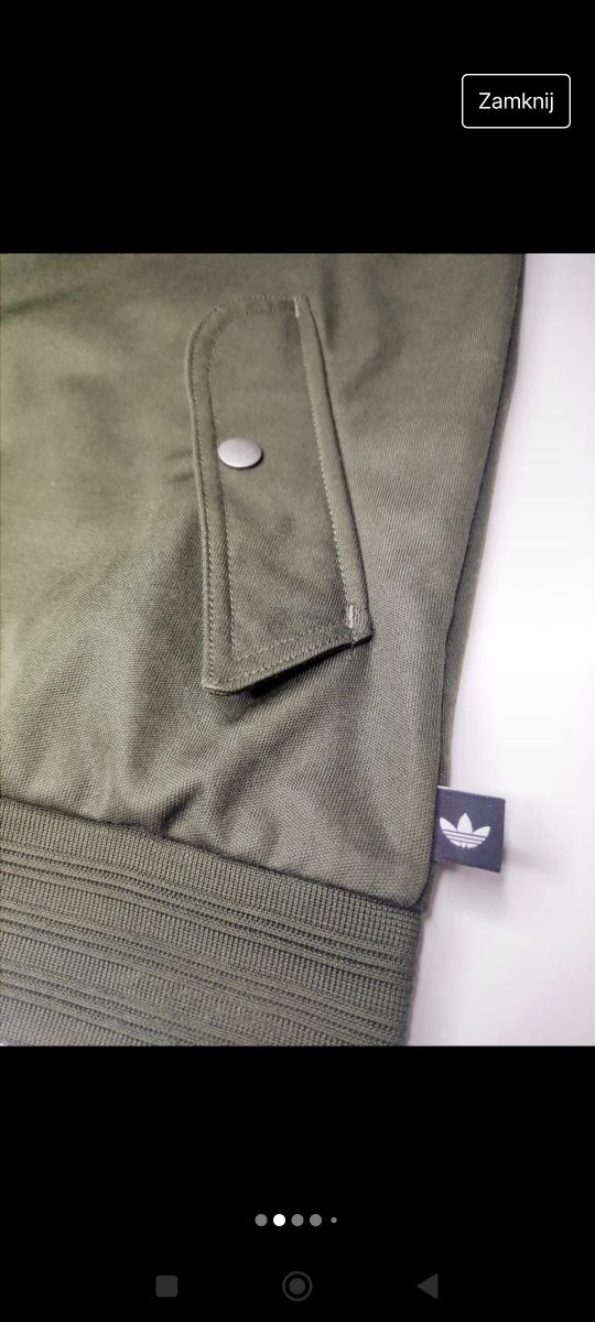 Bluza bomberka kurtka Adidas Originals, rozmiar M