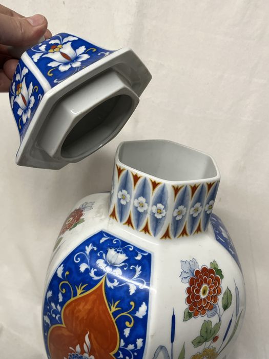 Porcelanowa amfora wazon Ankar – Echt Porzellan, Niemcy