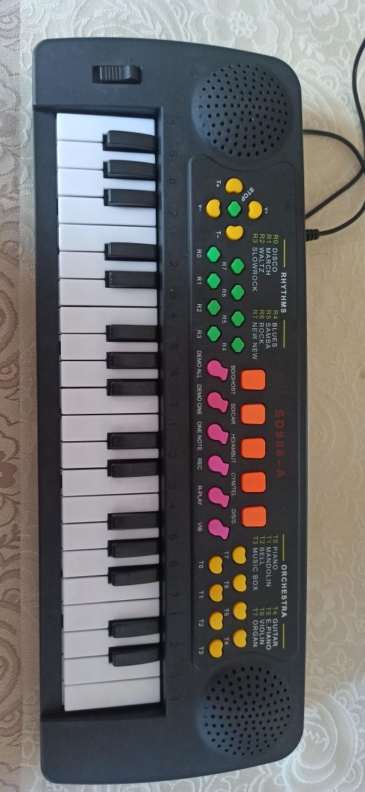 Keyboard 37 klawiszy dla dzieci na USB