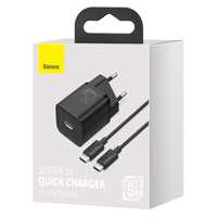 Мережевий зарядний пристрій Baseus Super Si PD 25W USB-C - USB-C Cable