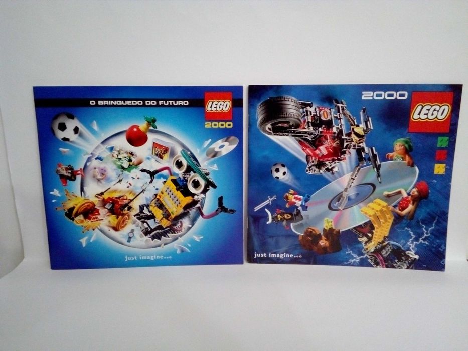 Catálogos lego antigos e recentes