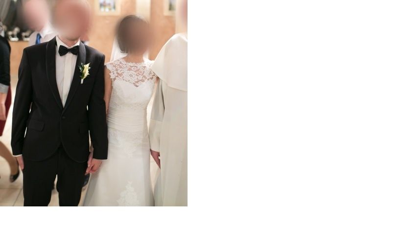 piękna suknia ślubna Georgia (Sposa) r.34