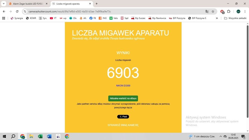 Aparat Nikon D3300 dwa obiektywy! Tylko 7 tys przebiegu Masa Dodatków!