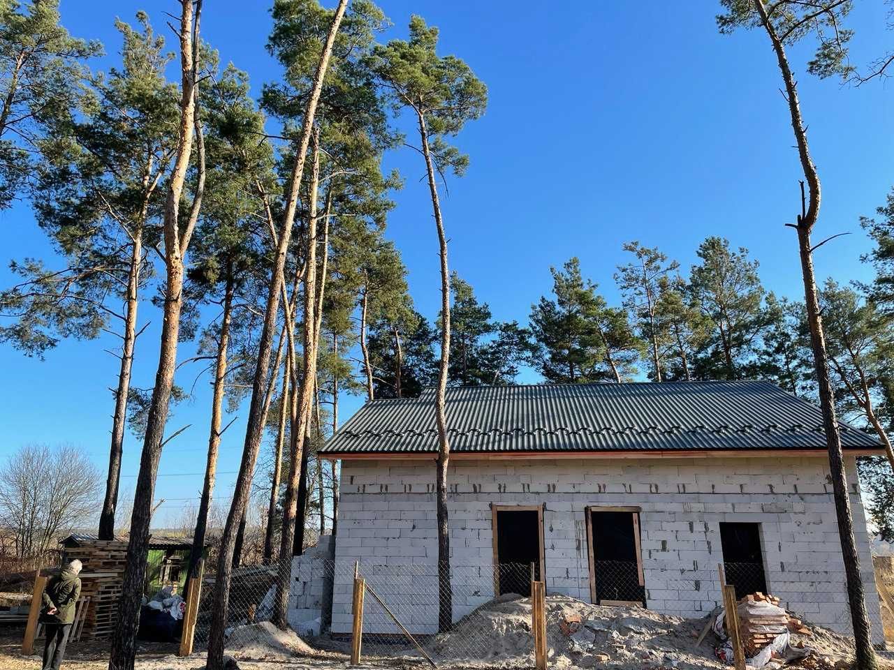 Будинок в лісі Адмірал-клуб біля річки Ірпінь! 100 кв ділянка 5 соток