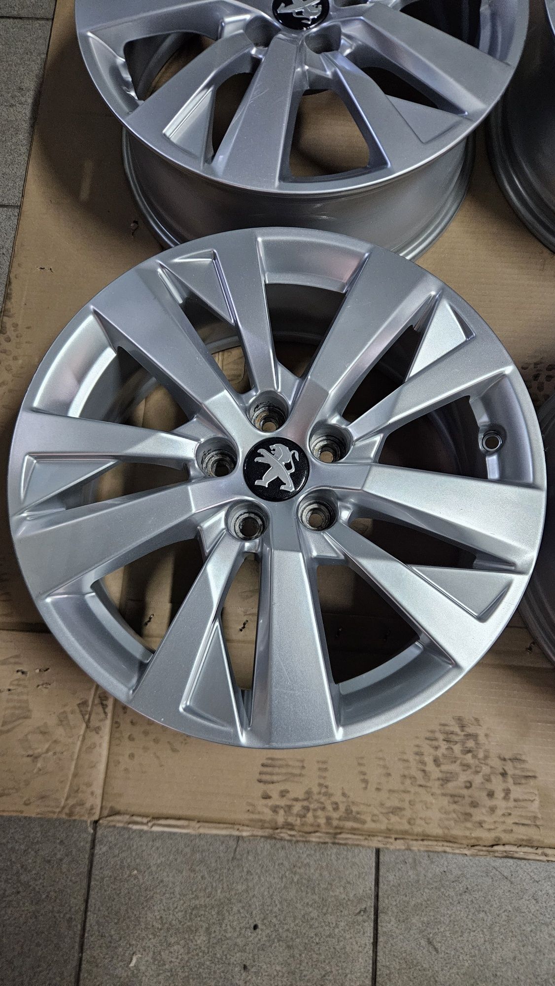 felgi aluminiowe 17" 5x105 6x17 ET 42 peugeot citroen
