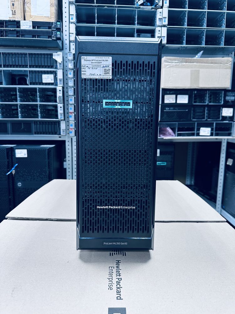 Сервер HPE Proliant ML350 GEN10