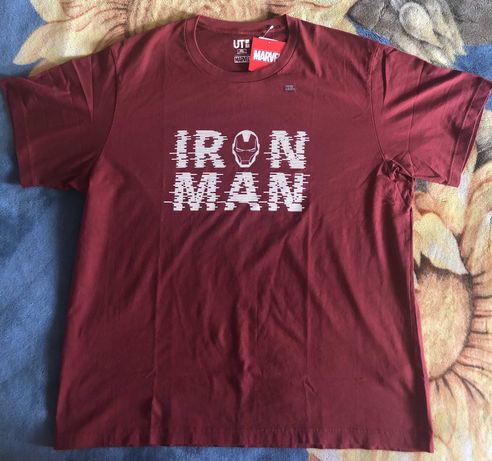 Футболка Uniqlo x Marvel Iron MAN XXL