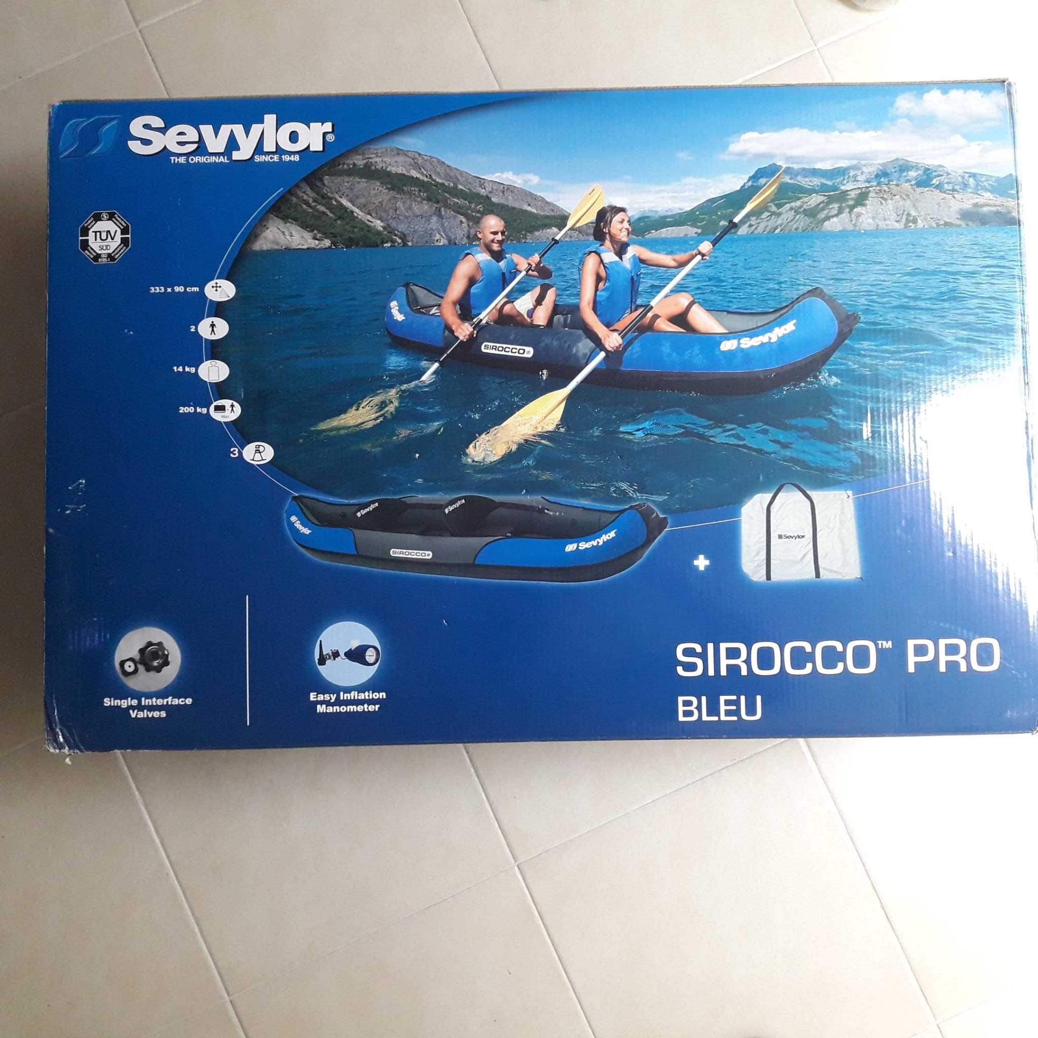 Caiaque Sevylor, modelo Sirocco Pro, com 3,33m