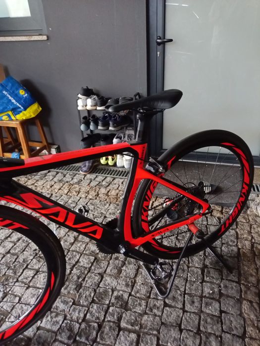 Bicicleta toda em carbono shimano Ultegra R8000