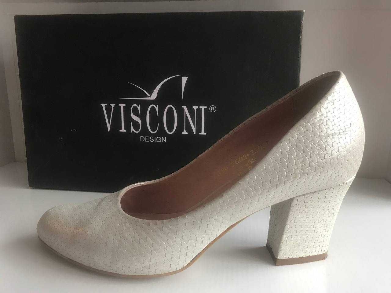 Продам шкіряні туфлі польського виробника Visconti