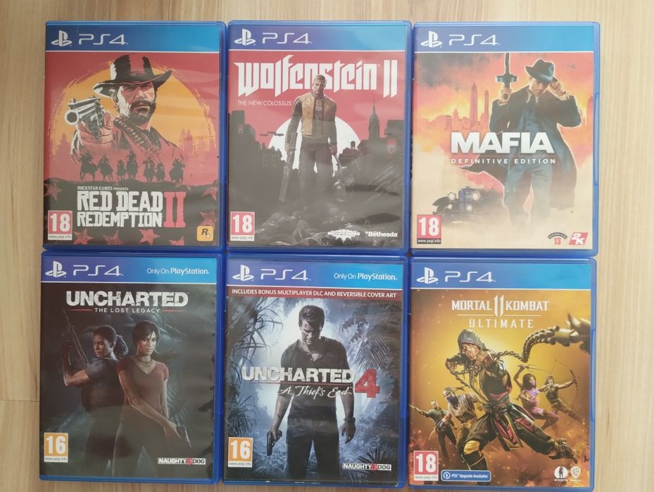 11 gier pudełkowych na PS4