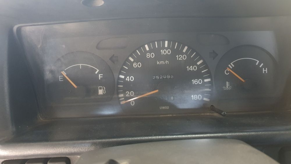 Mazda caixa aberta