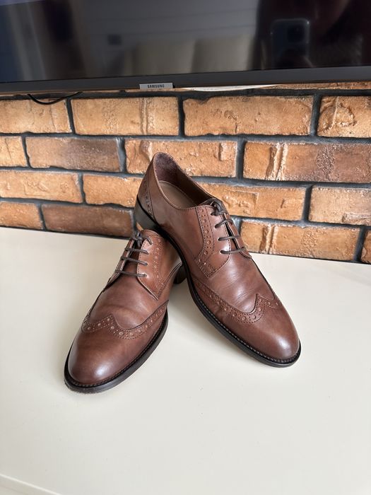 Черевики туфлі шкіряні Італія