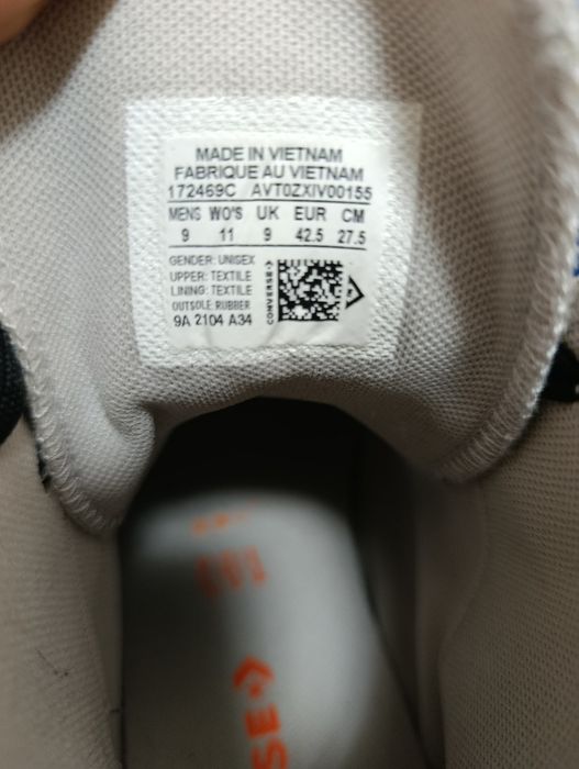 Кросівки чоловічі (кеди)_CONVERSE ALL  STARS (art.172469C) 42.5 розмір