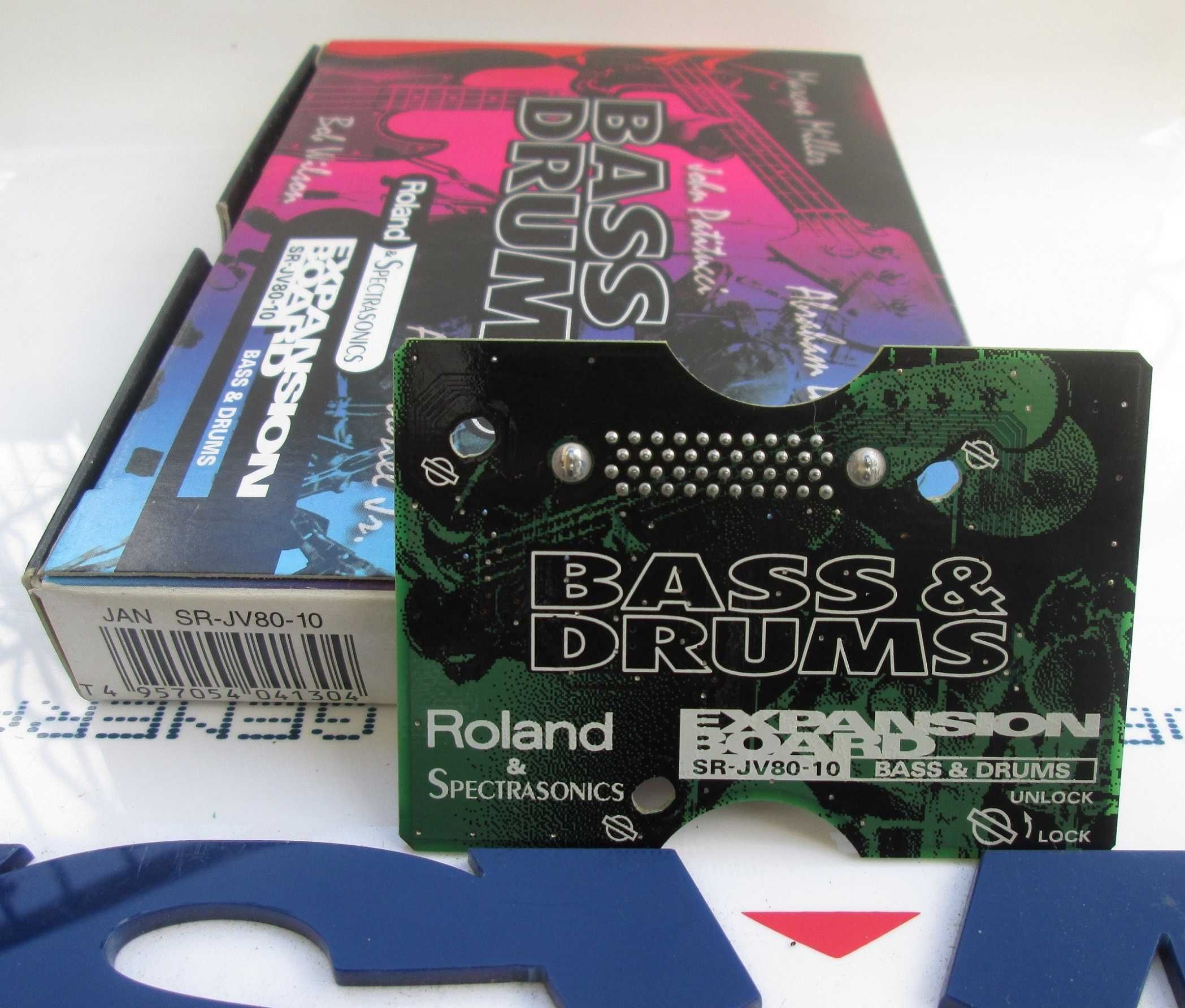 Expansão Roland SR-JV80-10 Bass and Drums