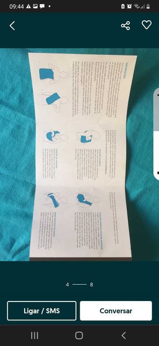 Sling bebé Baci Baby Tam S bebé feliz