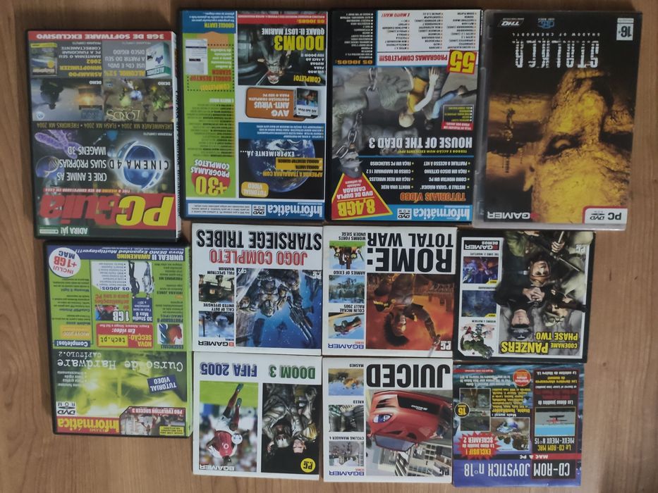Lote 68 Jogos PC
