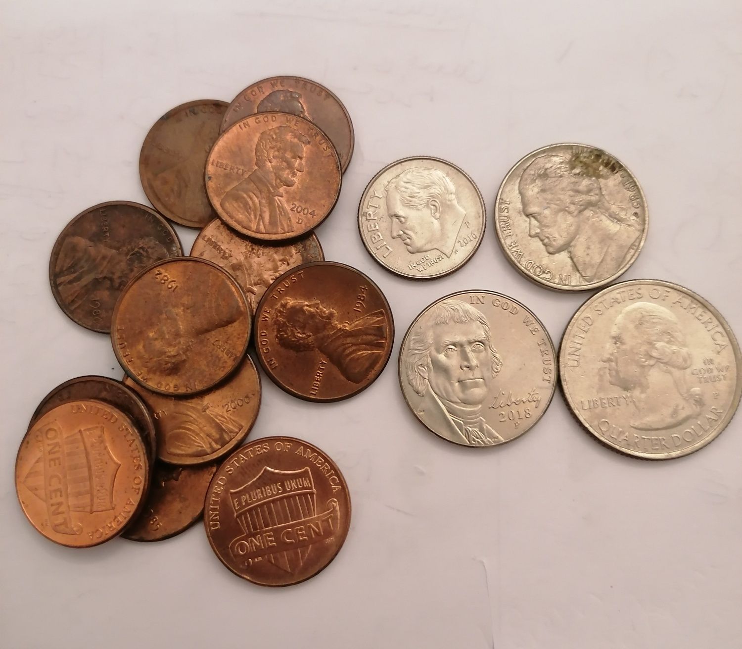 Moedas México, Noruega, Polónia, Roménia, Rússia, Suíça, Turquia, EUA