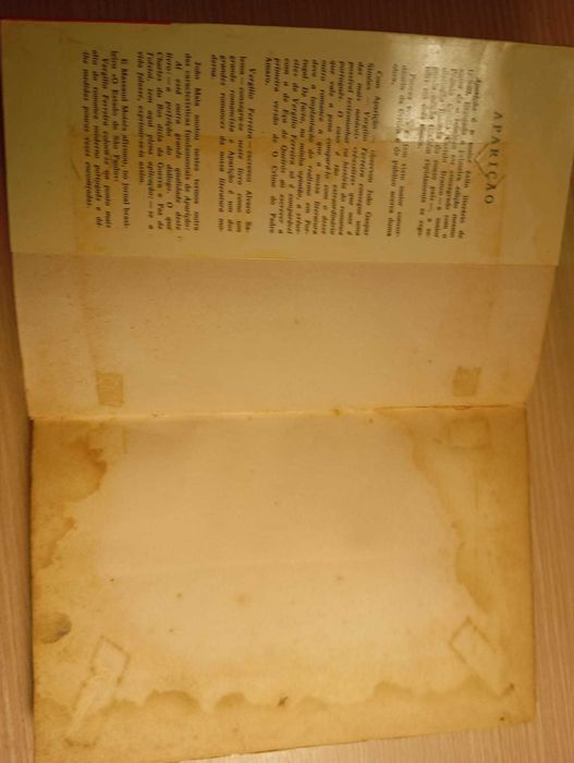 Aparição, Vergílio Ferreira - 3ª Edição 1960