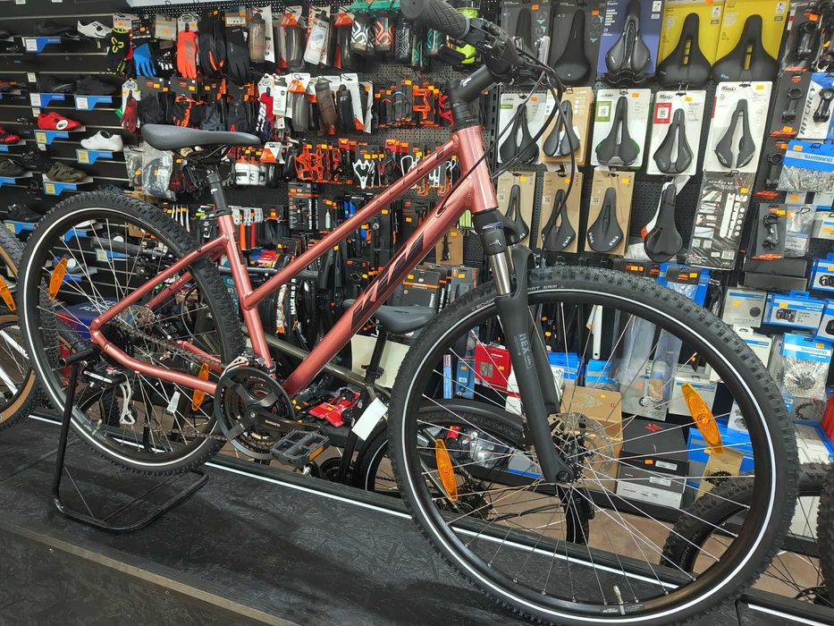 Rower crossowy KTM X-LIFE TRACK r. 43 cm różowy