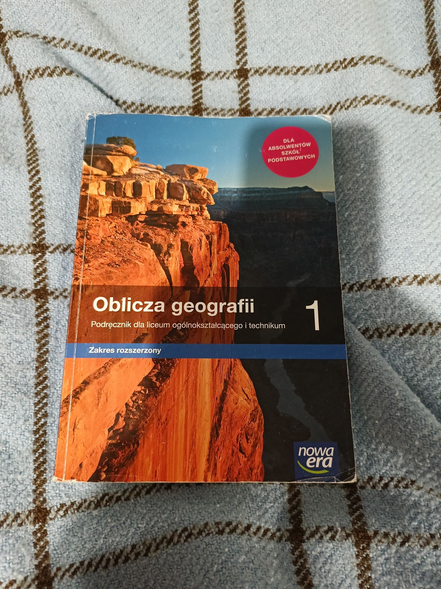 Podręcznik "Oblicza geografii1" dla szkoły średniej zakres rozszerzony