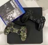 PS4 Slim 1TB pouco usado