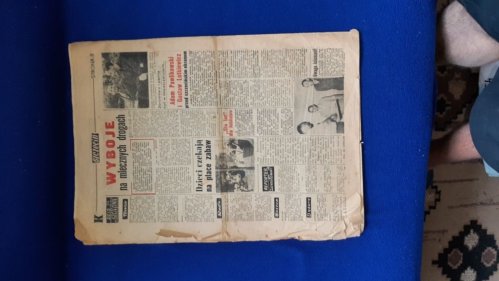 Kurier Szczeciński 1963r jedyny na olx