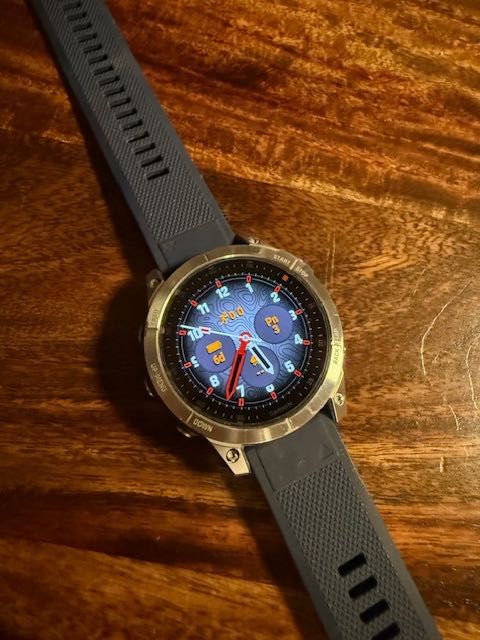 Smartwatch Garmin Epix Gen 2, srebrny. Stan idealny