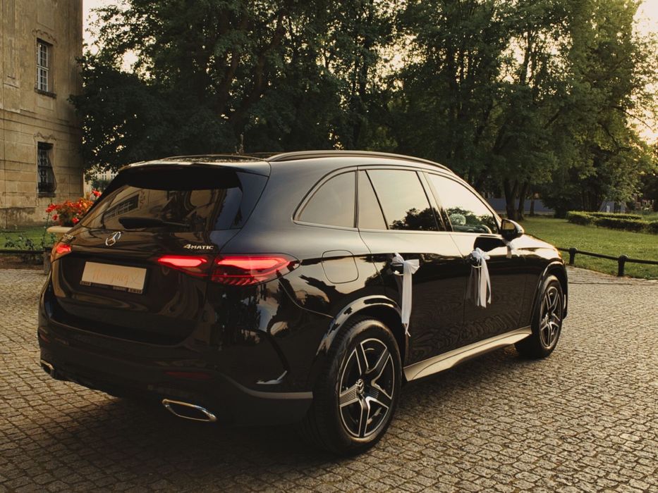Elegancki Czarny Mercedes GLC do Ślub z Kierowcą - Leszno i okolice