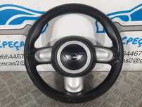VOLANTE GUIADOR COMPLETO MINI COOPER R55 CLUBMAN R56 R57 CABRIO R58 COUPÉ R59 ROADSTER PRÉ LCI PELE AIRBAG ORIGINAL